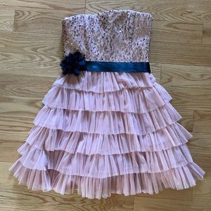 Strapless Cocktail Dress